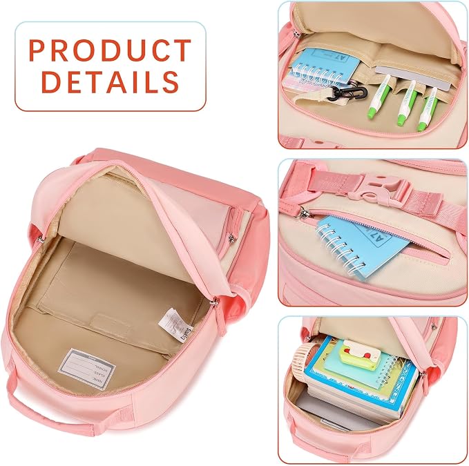 Lightweight Small Backpack for Kids Kindergarten Preschool Backpacks for Girls - Image 5
