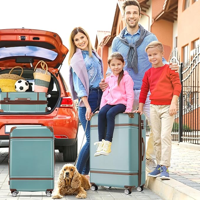 Merax Luggage Set 2 Piece Suitcase Set - Image 2