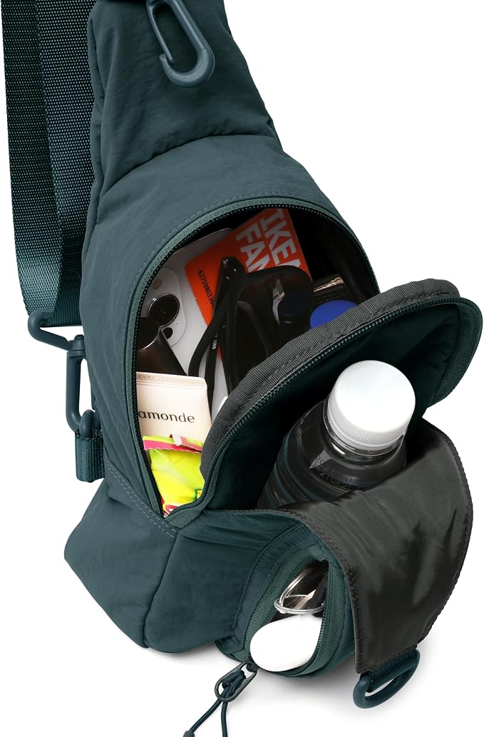 ODODOS Daily Sling Bag with Adjustable Straps Crossbody Chest Bag Lightweight - Image 3