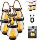 Kaliqo Solar Lantern Outdoor Lights Solar Lantern Waterproof Flickering Flame by Unknown