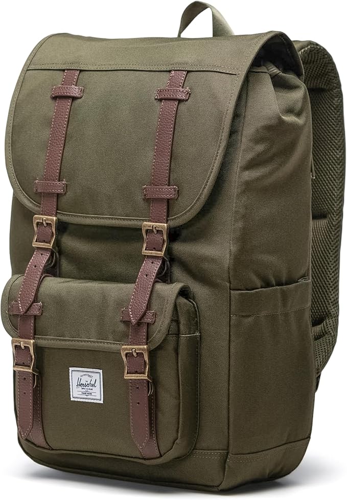 Herschel Supply Co. Little America Mid, Ivy Green, One Size - Image 4