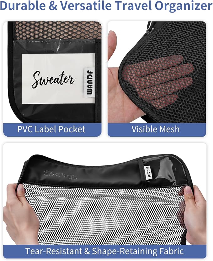 WANDF 7 Set Compression Packing Cubes - Image 8