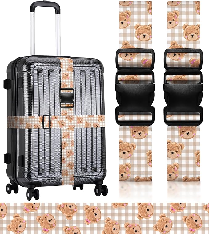 Luggage Straps for Suitcases Travel Belt Luggage Band Heavy Duty Traveling by Stanoha
