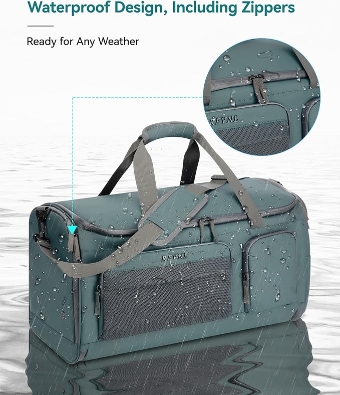 Large 3 In 1 Waterproof Garment Duffle Bags - Image 4