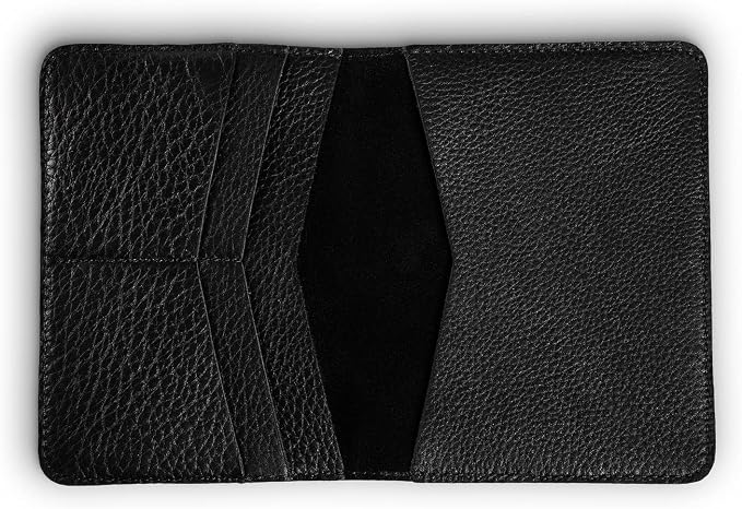 PEGAI Standard Full Grain Crazy Horse Leather Passport Holder | Custom Travel by PEGAI
