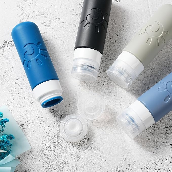 Travel Bottles for Toiletries, TSA Approved Travel Containers 3oz Leak Proof - Image 3