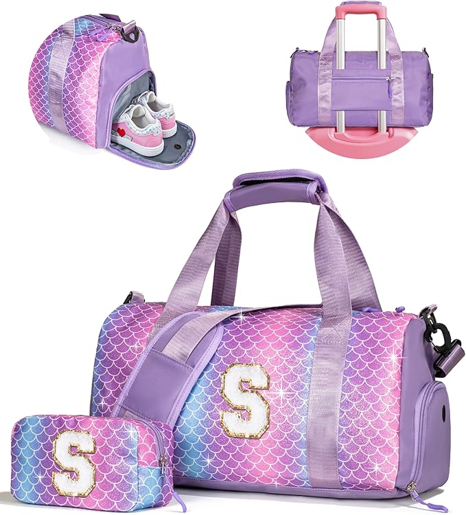 Travel Stuff for Kids-Girl Gym Bag by Vogewood