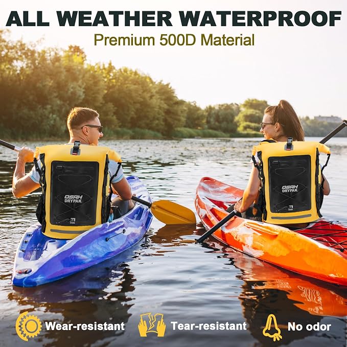 Waterproof Backpack Dry Bag 35L/55L/85L – Heavy Duty Roll-Top Hiking Backpack - Image 7
