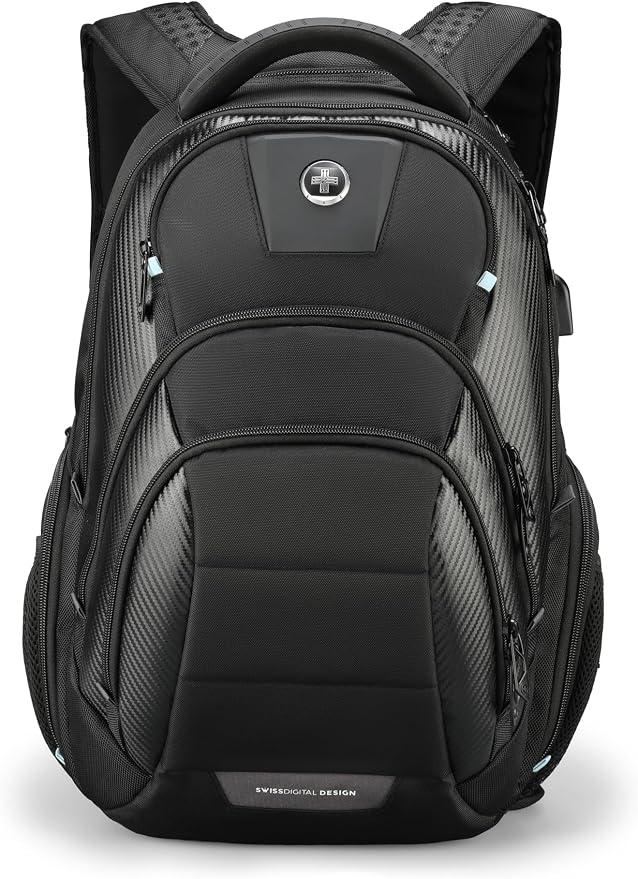 Swissdigital Design TSA Business Laptop Backpack by SwissdigitalDesign