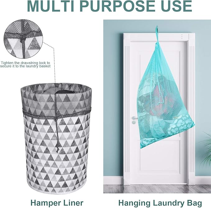 Laundry Bags, Mesh Heavy Duty 24" x 36" - Image 6