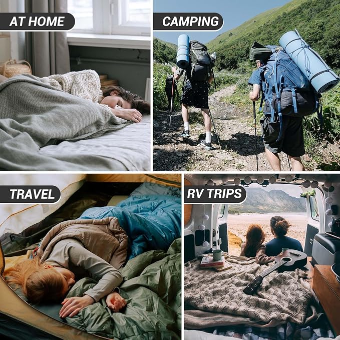 KingCamp Sleeping Bag for Adults, Cold Weather & Warm Extra Wide Big & Tall XL - Image 7