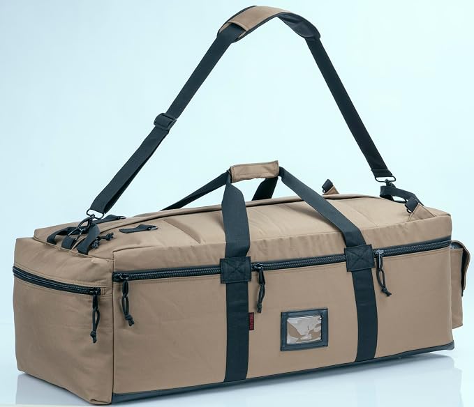 Large Military Duffle Bag Tactical Gear Load Out Bag Deployment Cargo Bag - Image 7