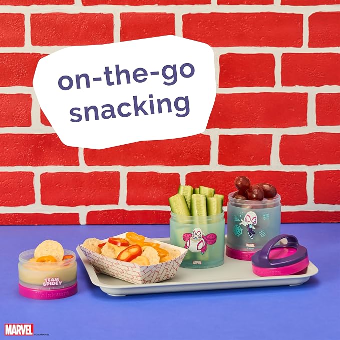 Whiskware Spider-Man Team Spidey Stackable Snack Containers - Image 5