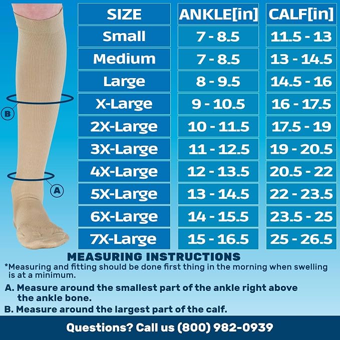ABSOLUTE SUPPORT Cotton Compression Socks - Image 2