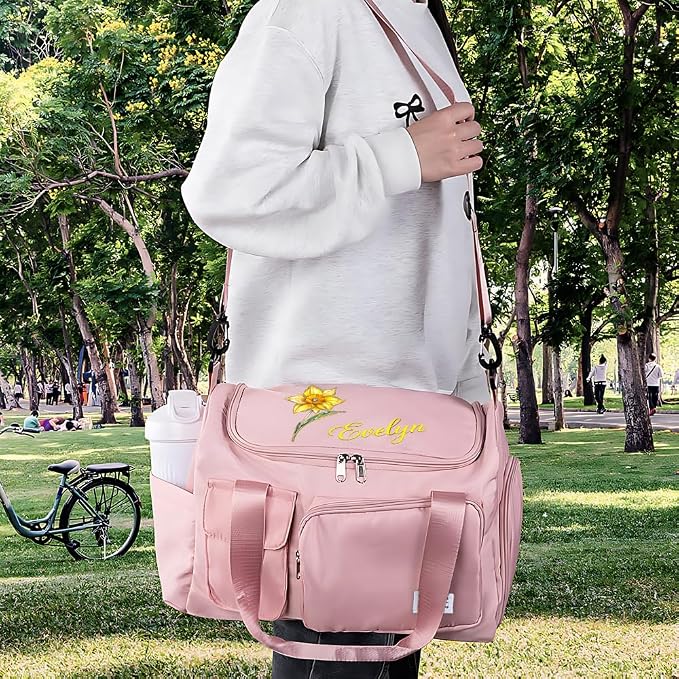 CALLIE Personalized Travel Duffle Bag - Image 6