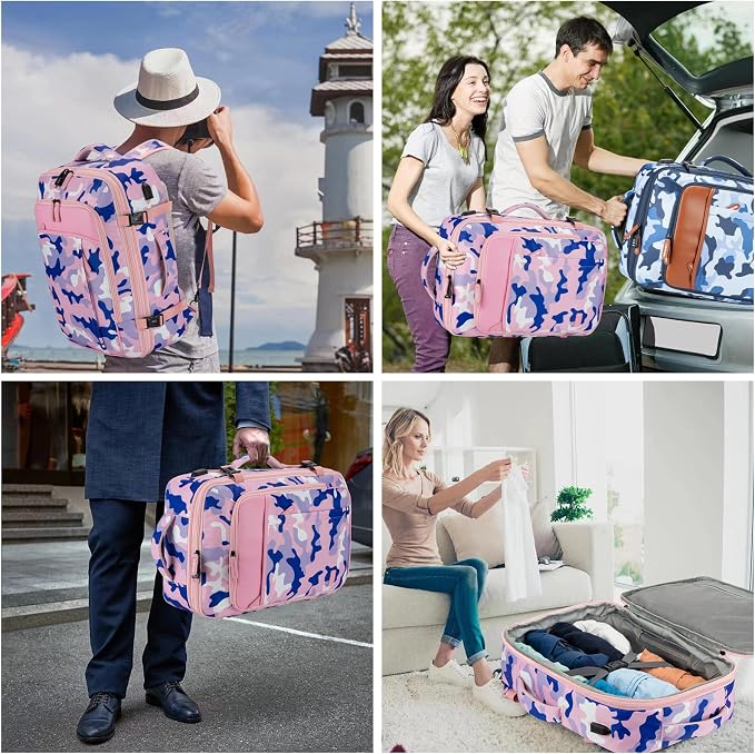 Travel Backpack 42L Carry on Backpack Flight Approved Expandable Travel - Image 7