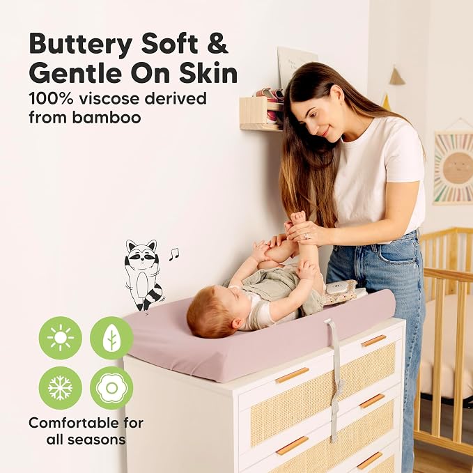 2-Pack Baby Changing Pad Covers - Image 3