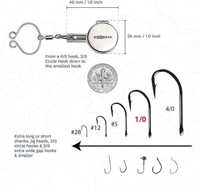 HOOK-EZE Fishing Knot Tying Tool | Protect from Fish Hooks | Tie Fishing Knots - Image 6