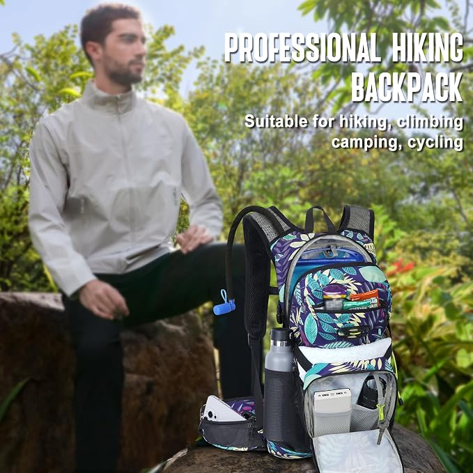 N NEVO RHINO Hydration Backpack, 18L Multipurpose Hiking Backpack - Image 5