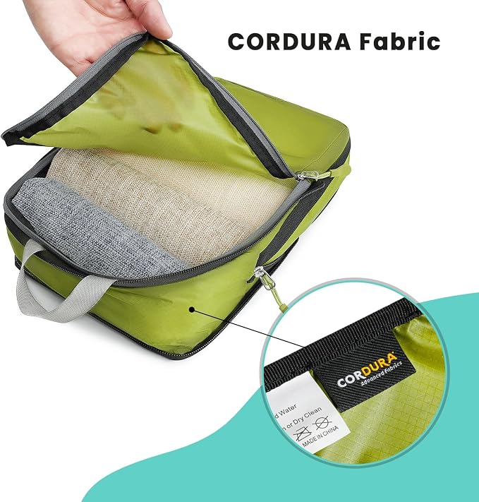 BAGAIL 6 Set Ultralight Compression Packing Cubes Packing Organizer - Image 4