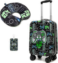 Kids Suitcase Set for Boys Hardside Luggage by Homskiii