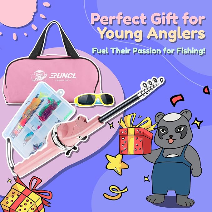 RUNCL Kids Fishing Pole - Image 2
