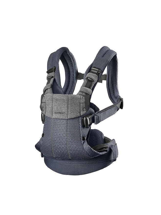 BabyBjörn Baby Carrier Harmony, Anthracite, 3D Mesh | 3-in-1 Ergonomic Baby by BabyBj%C3%B6rn