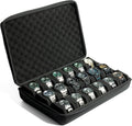 Hardshell watch case, 18 slots watch travel case by Unknown