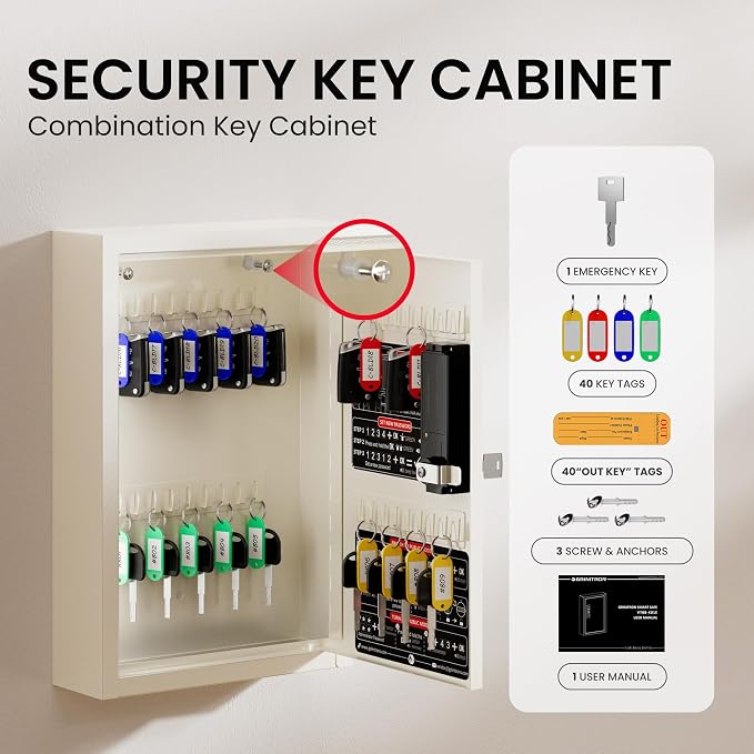 40 Keys Electronic Key Lock Box - Image 3