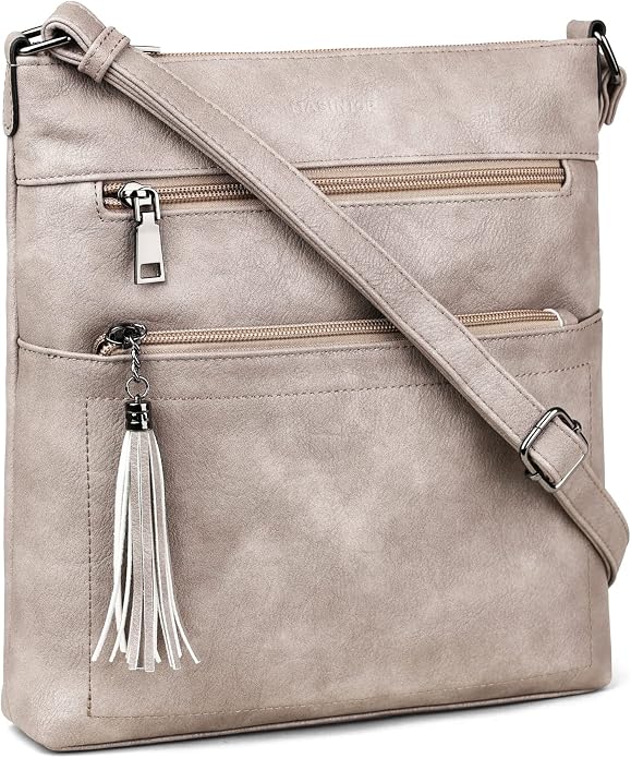 MASINTOR Crossbody Purses for Women, Adjustable Strap Shoulder Bag - Image 8