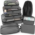 Shacke Premium 8 Packing Cubes Set by Shacke