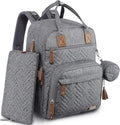 iniuniu Diaper Bag Backpack, 4 in 1 kit Large Unisex Baby Bags by iniuniu