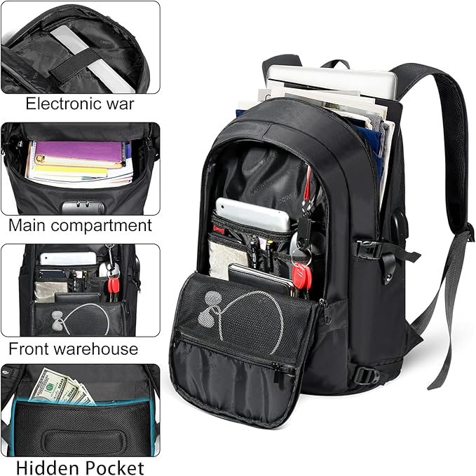 Tzowla 35 Liter Anti Theft - Image 4