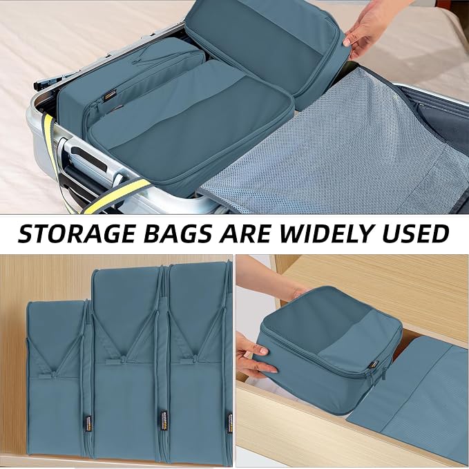 4 Piece Compression Packing Cubes - Image 8