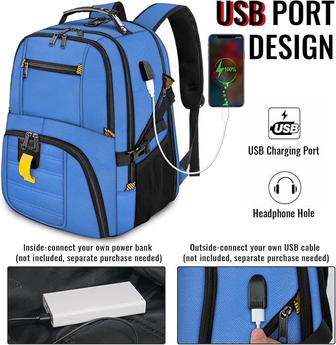 YOREPEK Travel Backpack, Extra Large 50L Laptop Backpacks - Image 3