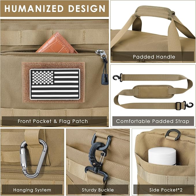 ETRONIK Travel Bag for Men Women, Gym Bag & Tactical Duffle Bags for Travel - Image 3