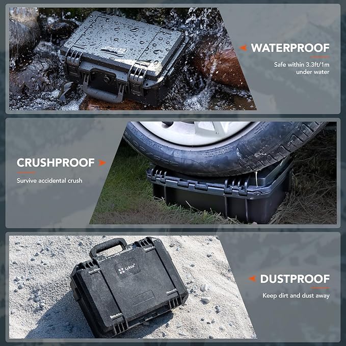 Lykus HC-3010 Waterproof Hard Case - Image 5