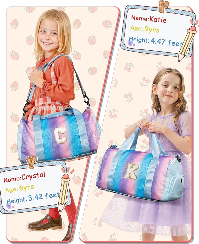 Dance Bag for Girls- Gym Bag - Image 6