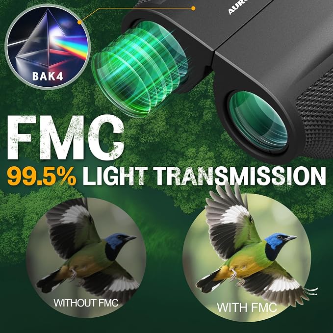 12x32 Compact Binoculars for Adults Kids - Image 4