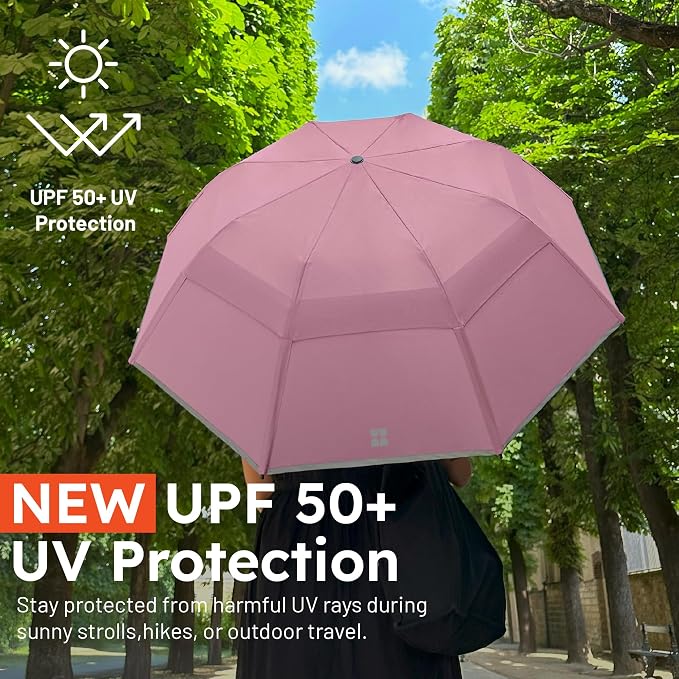 Weatherman Premium Collapsible Small Travel Umbrella Compact - Image 2