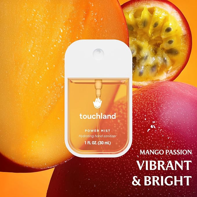 Touchland Power Mist Hydrating Hand Sanitizer Spray, JUICY 5 Set, 1 FL. OZ. - Image 4