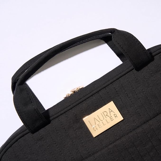 LAURA GELLER NEW YORK Quilted Folding Travel Makeup Bag - Image 8
