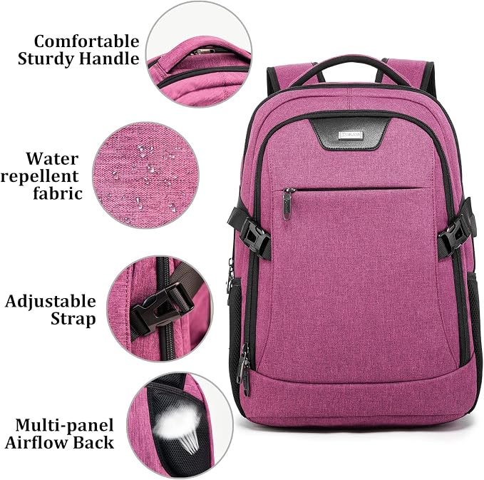 DUSLANG Travel Work Laptop Backpack - Image 5