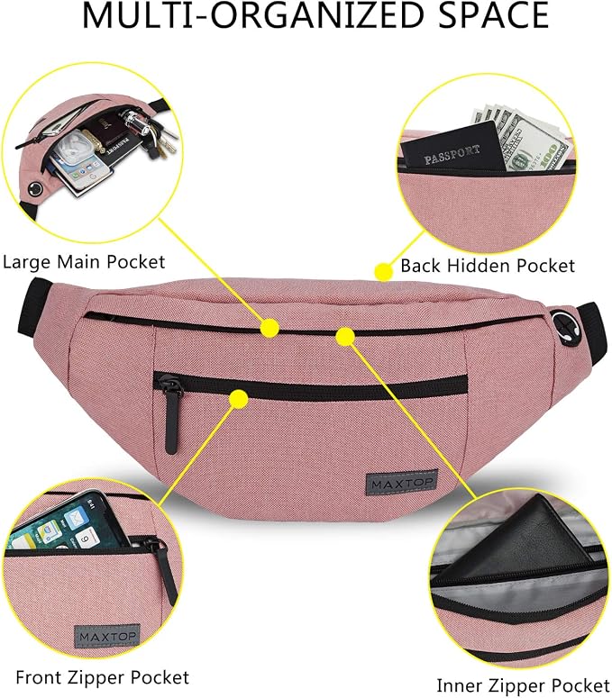 MAXTOP Large Crossbody Fanny Pack - Image 3