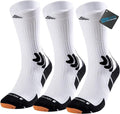Men's Compression Running Socks: Coolmax Athletic Crew Socks Moisture Wicking by TENYSAF%C2%AE