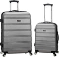 Rockland Melbourne Hardside Expandable Spinner Wheel Luggage, 2 Piece by Rockland