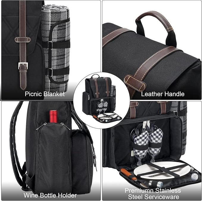 Picnic Backpack for 4 Person - Image 6