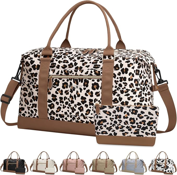 Travel Duffle Bag for Women, Weekender Bags, Hospital Bag for Labor Delivery by ELONGRIVER