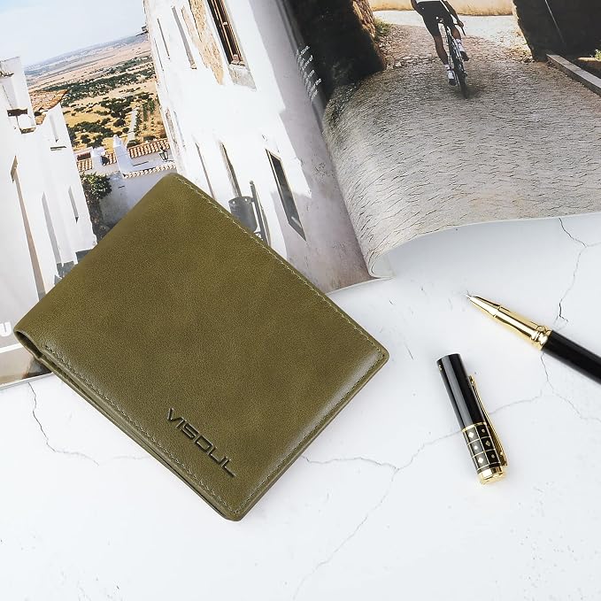 VISOUL Men's Bifold Wallet - Image 7