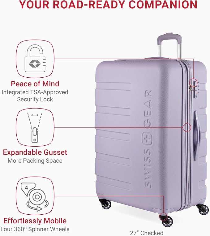 SwissGear 7366 Hardside Expandable Luggage - Image 3